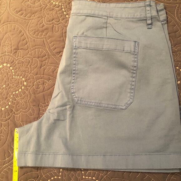 J.Crew slate blue chino shorts - size 14 - NWT - Picture 6 of 7